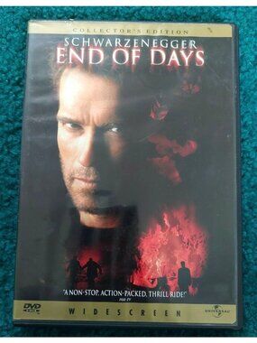 End of Days DVD (Widescreen Collectors Edition) Arnold Schwarzenegger Thriller